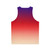 Stylish ombre gradient tank top - Back