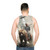 Joe Rogan Podcast Aliens Unisex Tank Top - men back
