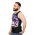 Purple Sky Dragon D20 Unisex Tank Top - men side