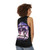 Purple Sky Dragon D20 Unisex Tank Top - women back