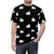 Undertale inspired annoying dog pixel art design on a black t-shirt - men front