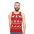 Dachshund Christmas Sweater Unisex Tank Top - men
