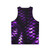 Unisex purple dragon scales tank top - Back