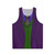 Unisex Purple Joker Cosplay Tank Top