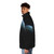 Astropical Strum Puffer Jacket featuring cosmic, celestial, and astronomy inspired outer space design - men side left