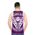 Purple Cobras Unisex Dodgeball Tank Top - men back