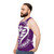 Purple Cobras Unisex Dodgeball Tank Top - men side