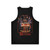 Retro Caffeine Ritual Unisex Tank Top - Back