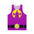 Unisex LarryBoy Homage Tank Top in Purple and Yellow