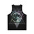 Cosmic Moon Unisex Tank Top - Back