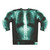 Anatomical x-ray graphic sweatshirt showcasing the human skeleton - Back