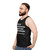 Unisex tank top with rave-inspired design - men side