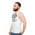 D.I.C.E. logo unisex tank top - men side