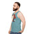 Beagle puppy on adorable unisex tank top - men side