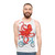 Cycling octopus unisex tank top - men