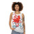 Cycling octopus unisex tank top - women