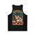Cyberpunk corgi puppy tank top - Back