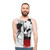 Cyberpunk urban gothic fashion unisex tank top - men