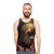 Unisex wrestling tank top with the Masked Dorado design - men