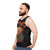 Pumpkinzilla Retro Unisex Tank Top - men side