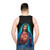 Unisex Christian Tank Top with Jesus Christ Design - men back