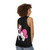 Cute unicorn unisex tank top - women back