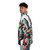 Assassins Creed Pixel Puffer Jacket featuring iconic game characters and logo - men side left