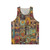 Vintage Major Arcana Patchwork Tarot Tank Top