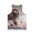 Pug dog print unisex tank top - Back