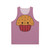 Kawaii muffin unisex tank top