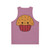 Kawaii muffin unisex tank top - Back