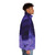 Purple moons puffer jacket inspired by the Dune movie - men side right