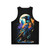 Spooky gothic bird unisex tank top - Back