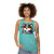 Tricolor corgi with bees on a tank top - women
