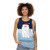 Cute Christmas ghost unisex tank top - women