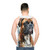 Boxer dog unisex tank top - men back