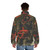 Assassins Creed Puffer Jacket - Gaming Inspired Winter Coat - men back