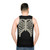 Locked Tomb Ribcage Unisex Skeleton Tank Top - men back