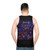 Castlevania Dracula's Castle Pixel Art Unisex Tank Top - men back