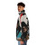 Assassin's Creed Black Flag puffer jacket featuring the iconic pirate assassin Edward Kenway - men side left