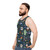 Unisex cabinet of curiosities tank top - men side