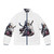 Assassin's Creed pixel art inspired hooded puffer jacket