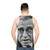 Jean Paul Sartre Unisex Tank Top - men back