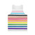 Progress Pride Unisex Tank Top with Stripes