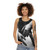 Unisex tank top with latex-inspired design - women