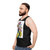 Unisex jazz-inspired tank top - men side