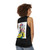 Unisex jazz-inspired tank top - women back