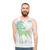 The Last Unicorn' unisex green unicorn tank top - men