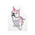 Unisex unicorn tank top with bulldog design