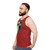 Retro Crusaders Crossed Axes Lego Knights Unisex Tank Top - men side